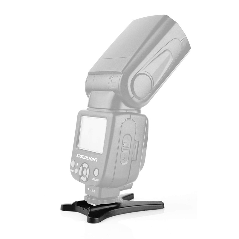 Máy ảnh Chân đế đèn Flash Đèn Flash Đèn chớp Đế gắn giày nóng với Chủ đề chân máy kim loại 1 '4 inch cho đèn Flash Đèn chớp Speedlite Canon Nikon Sigma Olympus Panasonic Pentax 2 Pack