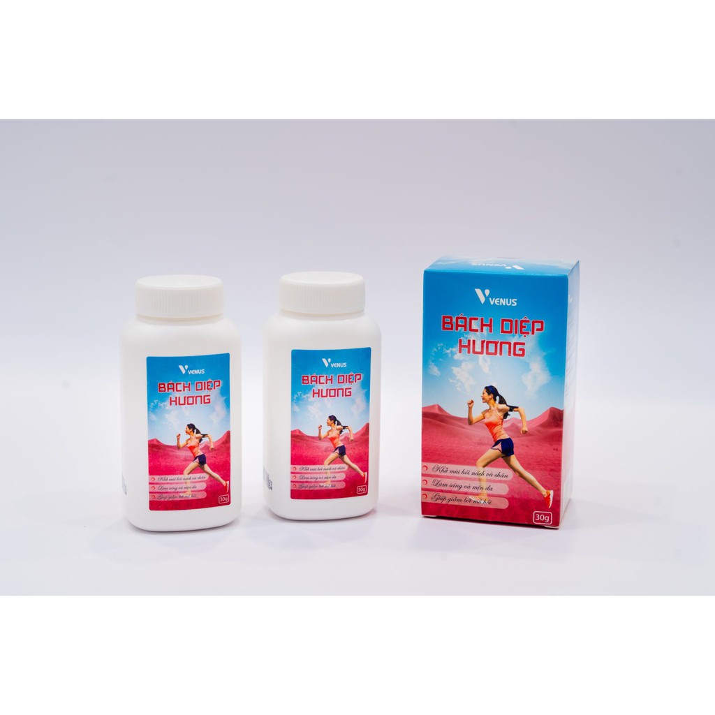 Sản phẩm khử mùi BÁCH DIỆP HƯƠNG - Kháng khuẩn, khử mùi hôi cơ thể, khử mùi hôi chân