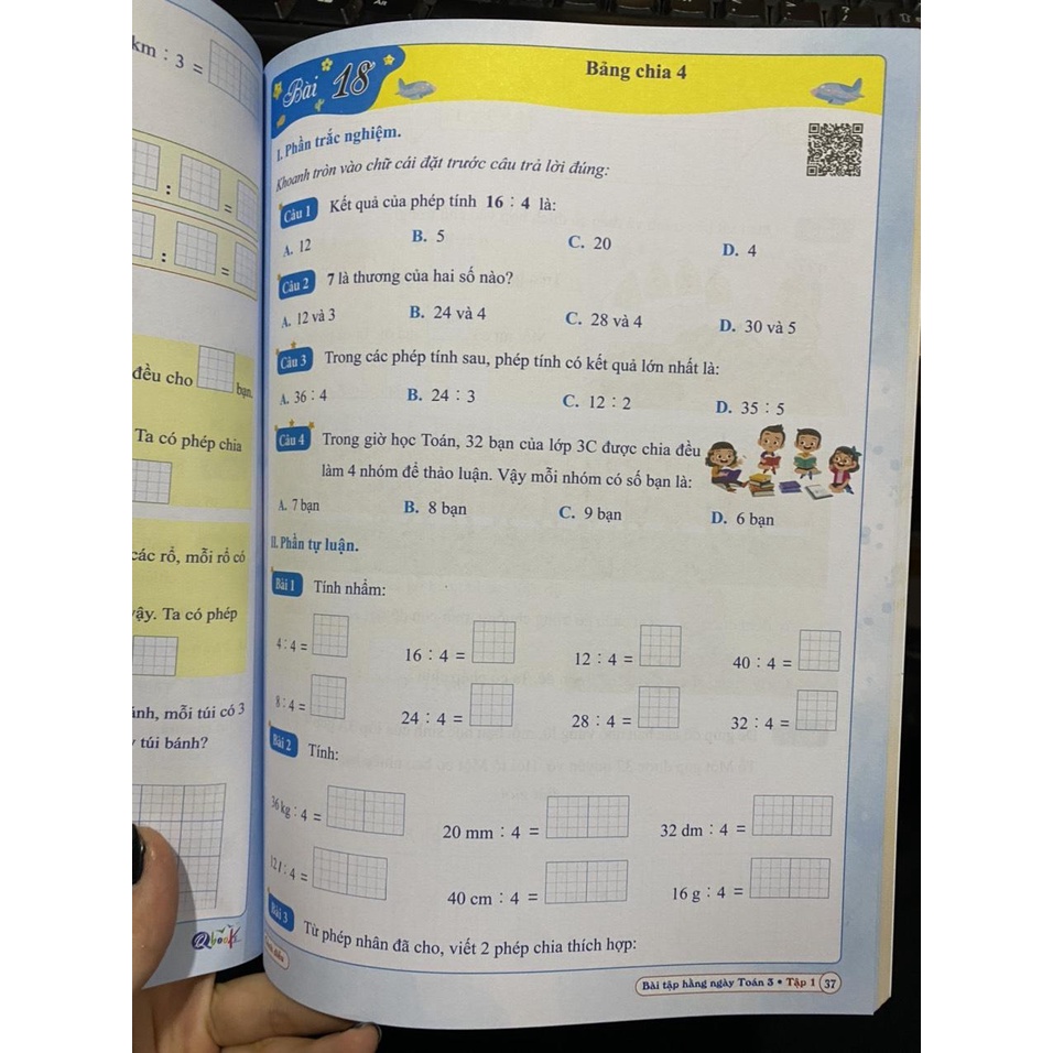 Sách - Bài tập hằng ngày Toán 3 tập 1 ( Cánh Diều )