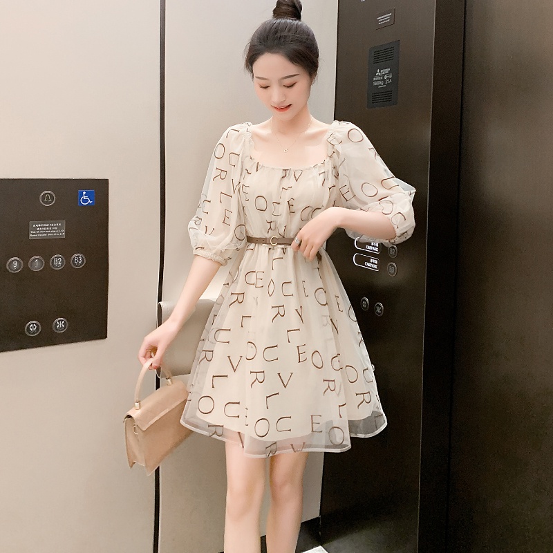 Đầm Hoa Thời Trang Mùa Hè Hàn Quốc Dành Cho Nữ