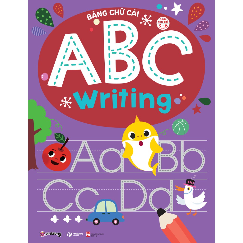 Sách Bảng chữ cái ABC Activity ( Bộ 3 cuốn, lẻ tùy chọn)