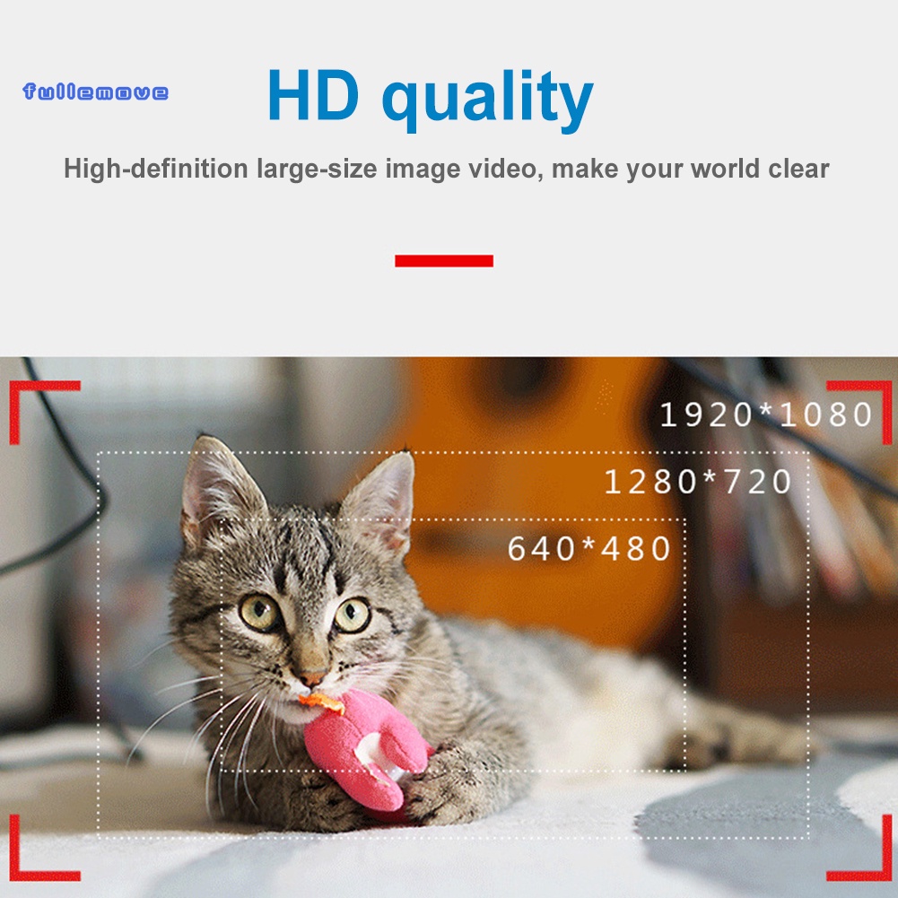 Webcam FM C11 độ phân giải cao 1080P cổng USB cho máy tính/laptop | BigBuy360 - bigbuy360.vn