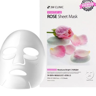 Mặt Nạ 3W Clinic Hàn Quốc (hoa hồng, ốc sên, collagen, nha đam)