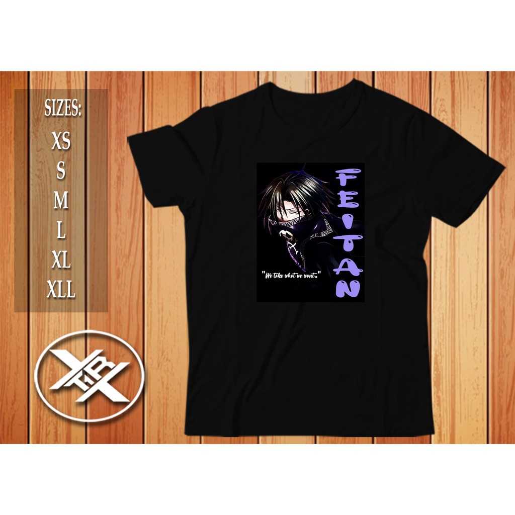 🔥HOT🔥 Áo thun unisex in Hunter X Hunter Spider Feitan đẹp chất lượng giá rẻ