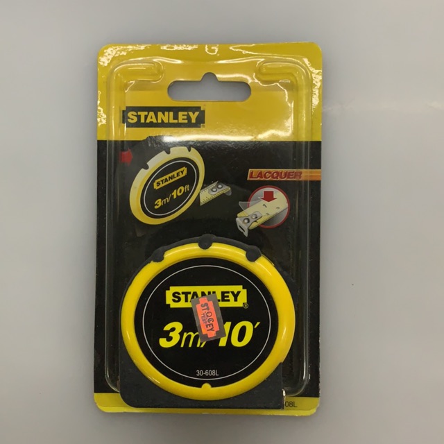 Thước cuốn thép 3m STANLEY 30-608L