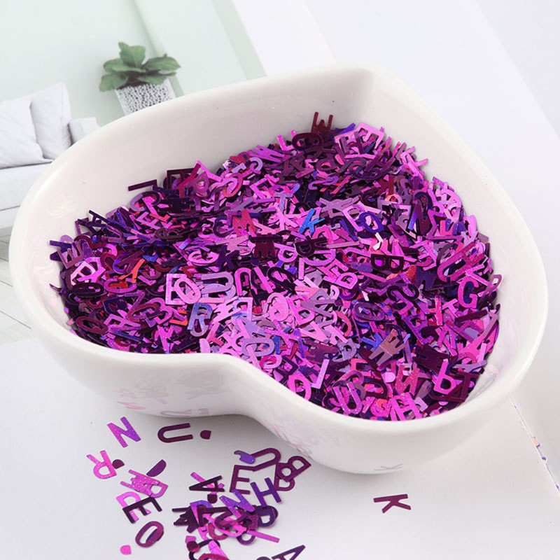 Bộ Hạt Kí Tự Chữ Cái Alphabet 10g