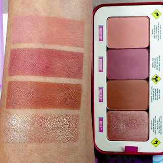(trầy vỏ + vỡ phấn) Bảng phấn má, highlight The Balm Autobalm Cheek Pallette