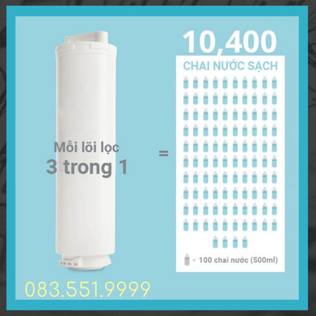 [ CHÍNH HÃNG 100% ] LÕI LỌC NƯỚC ECOPHERE NUSKIN