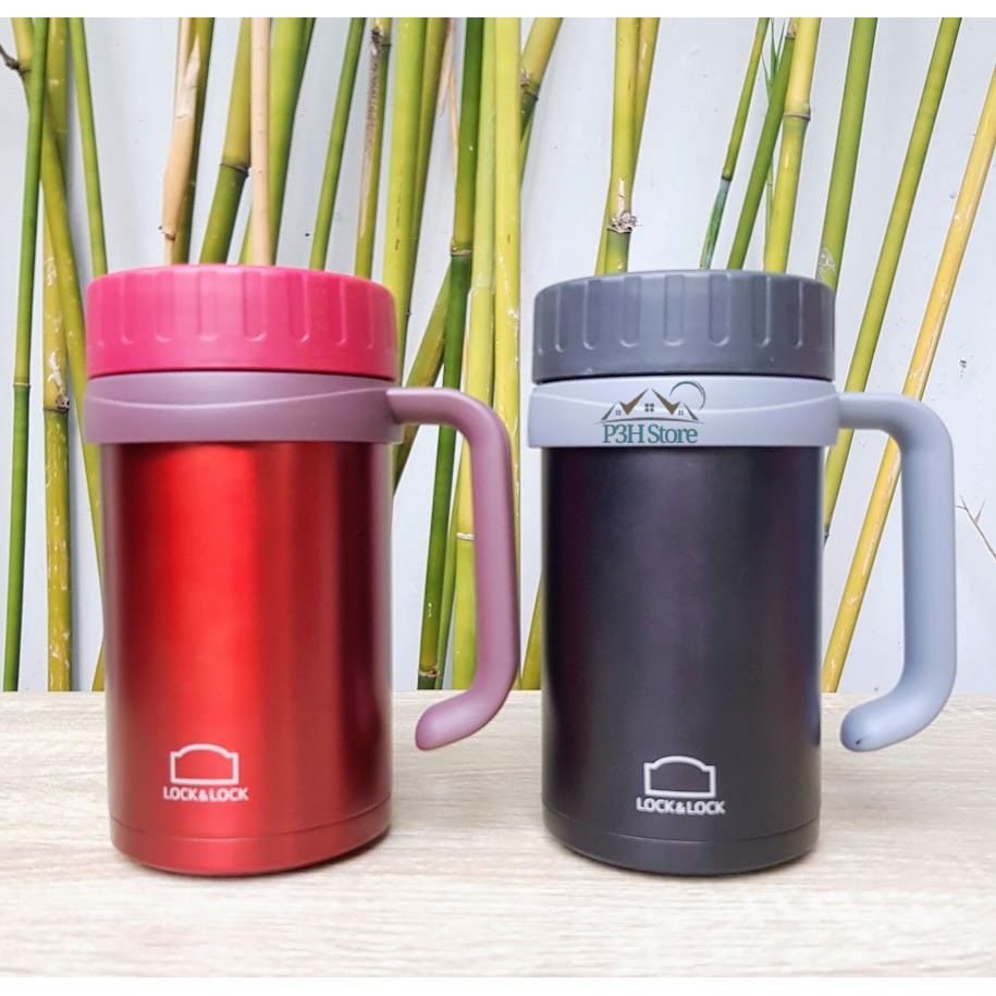 Ly giữ nhiệt Lock&amp;Lock Basic Table Mug dung tích 500ml LHC9002