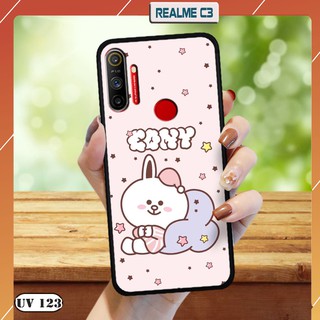 Ốp lưng điện thoại Realme C3 - lưng nhám viền dẻo