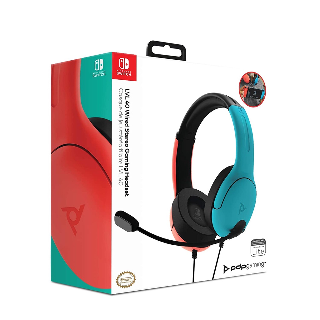Tai Nghe Headset with Mic Cho Máy Nintendo Switch - PC, iPad, Mac, Laptop
