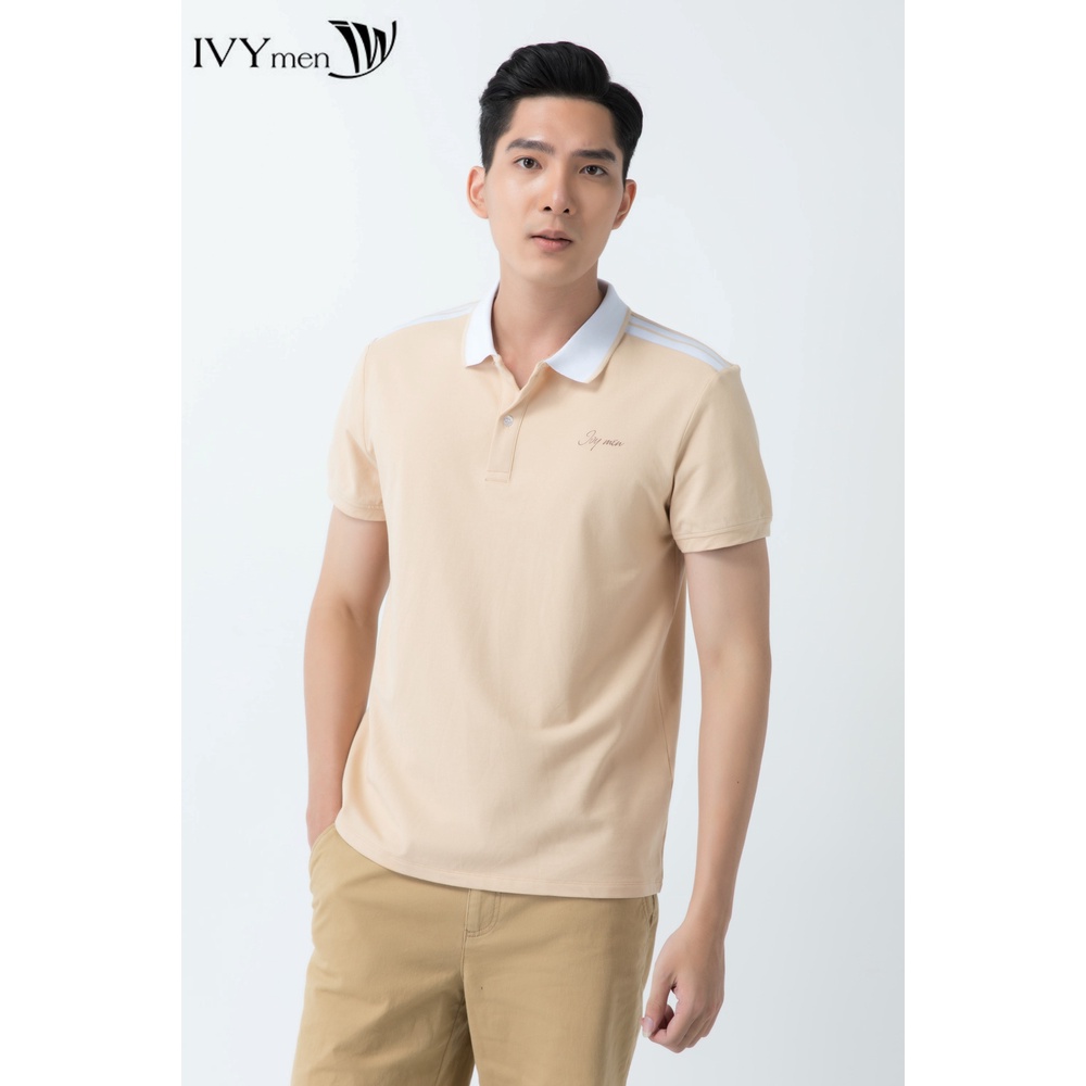 Áo polo nam vải sợi Modal IVY moda MS 57E3024