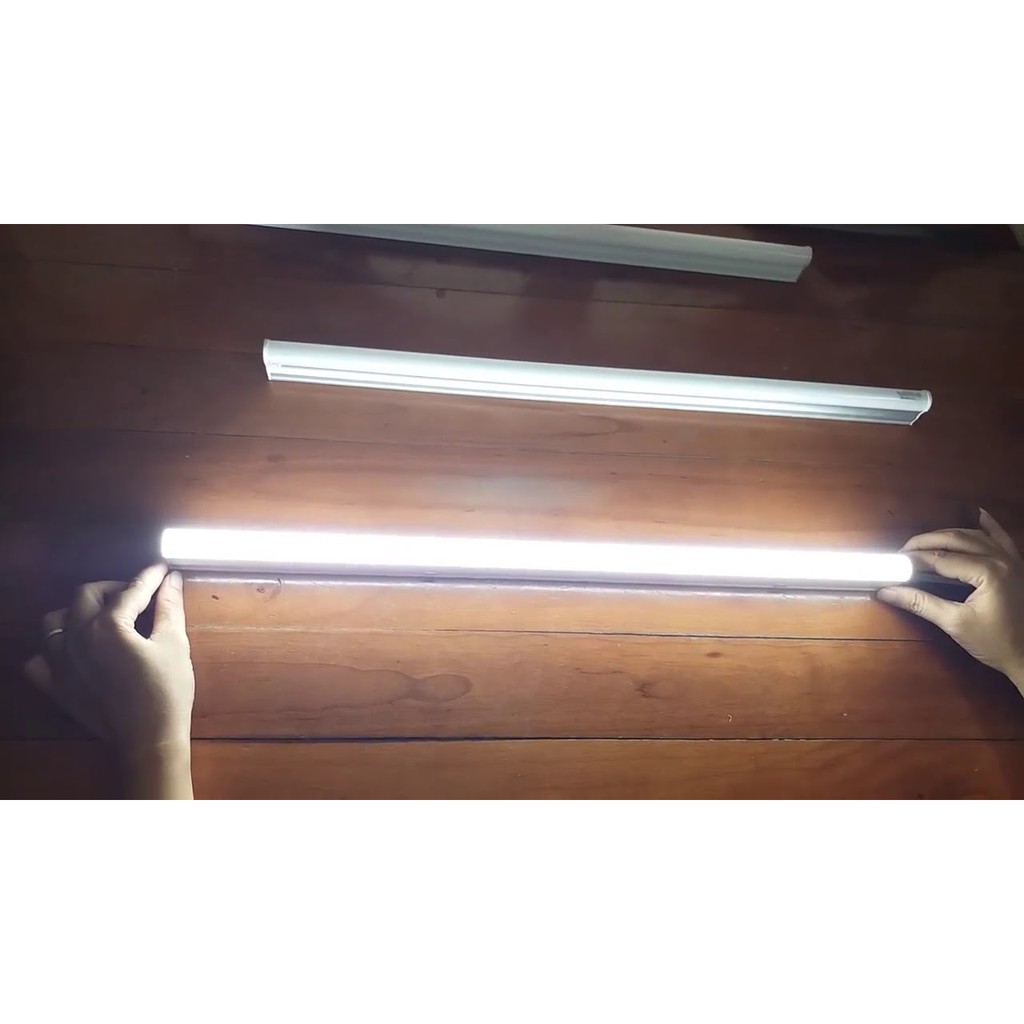 Đèn LED Tuýp T5 30cm 5w liền máng ánh sáng trắng-vàng nắng bảo hành 12 tháng | BigBuy360 - bigbuy360.vn