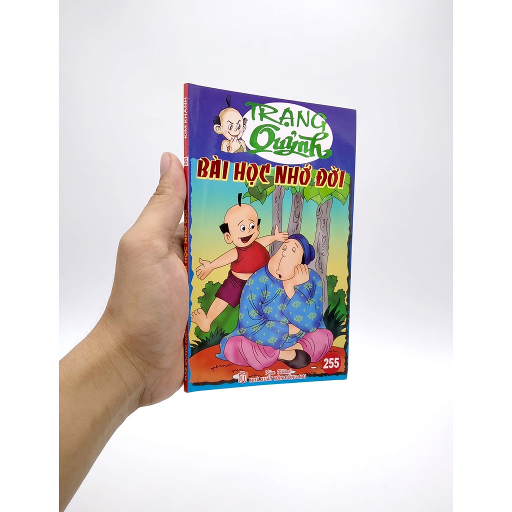 Sách Truyện Tranh Trạng Quỷnh - Tập 255: Bài Học Nhớ Đời