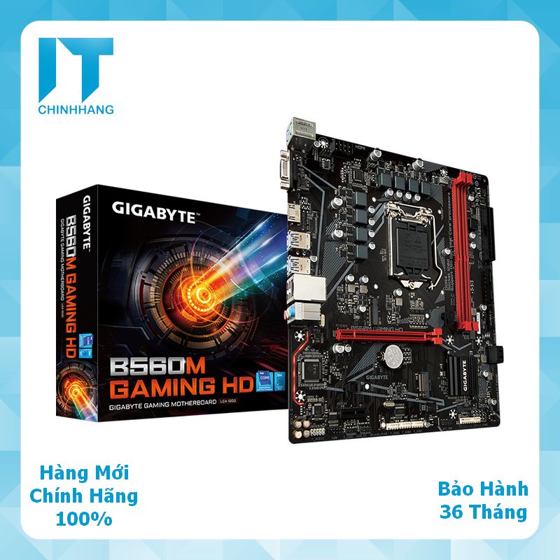 Bo Mạch Chủ Mainboard Gigabyte B560M-GAMING HD - Hàng Chính Hãng