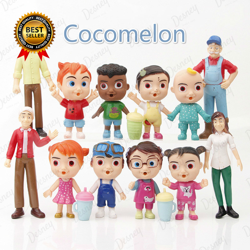 Set 12 Mô Hình Đồ Chơi Các Nhân Vật Cocomon Trong Phim Hoạt Hình Cocomon