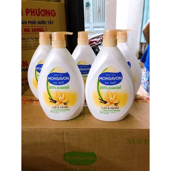 sữa tắm monSavon 1000ml ( mẫu mới)