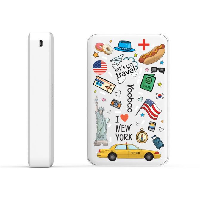 Sạc dự phòng Yoobao 10000mAh M5C PHIÊN BẢN I LOVE NEW YORK | WebRaoVat - webraovat.net.vn