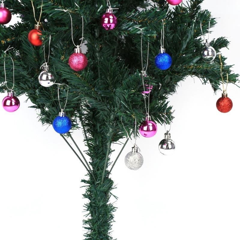 Quả Châu Trang Trí Cây Thông Noel Kích Thước 4cm / 6cm / 8cm