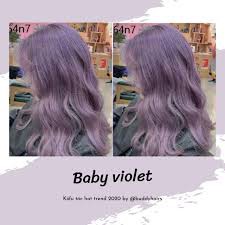 &lt;FREE SHIP&gt; Thuốc nhuộm tóc Baby violet+OXI, găng tay :)