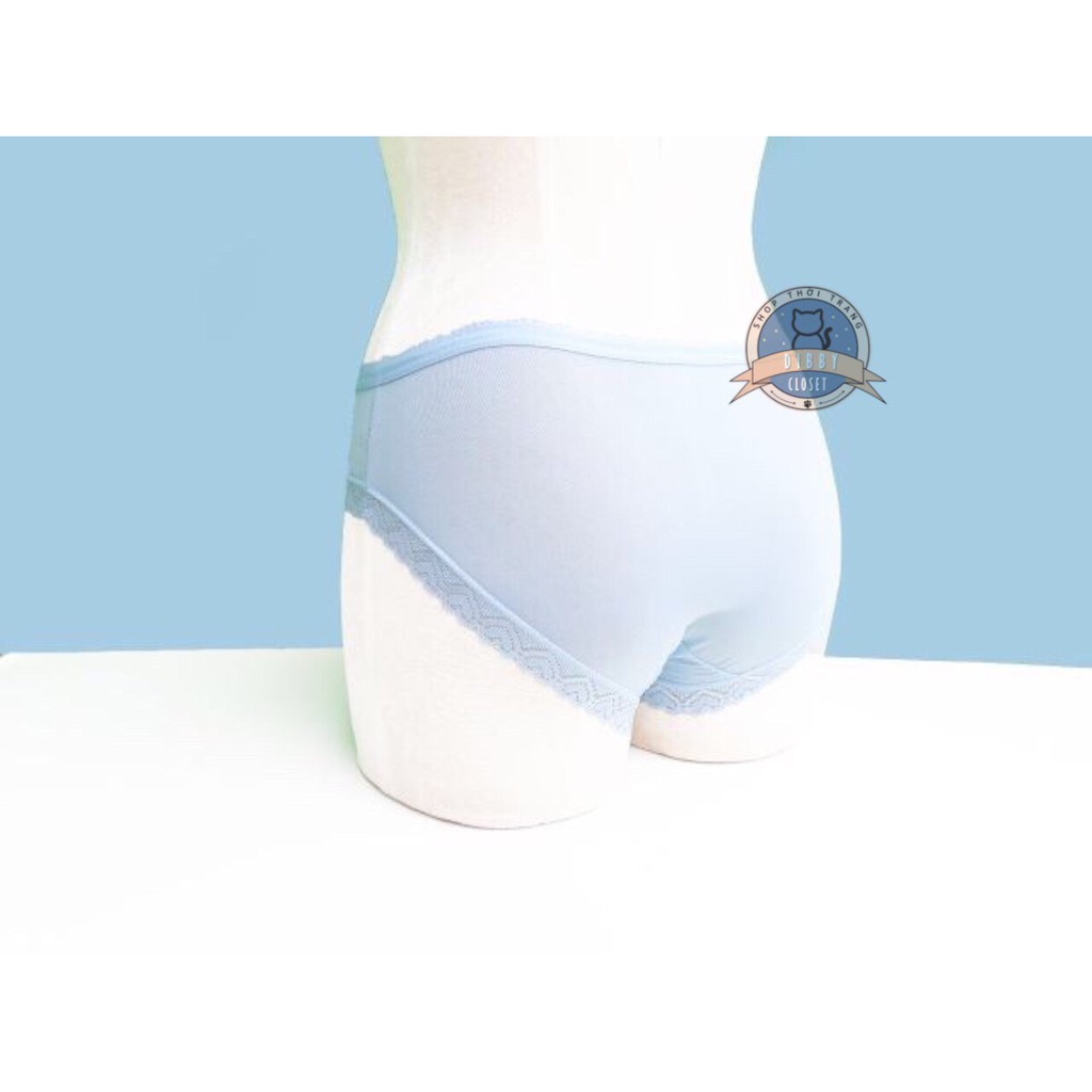 Bộ 10 Quần Lót Nữ ❤️FREESHIP❤️ Quần sịp nữ Phối Ren Thun Lạnh Siêu Thoáng Mát (dưới 65kg) !! FREE SHIP | BigBuy360 - bigbuy360.vn