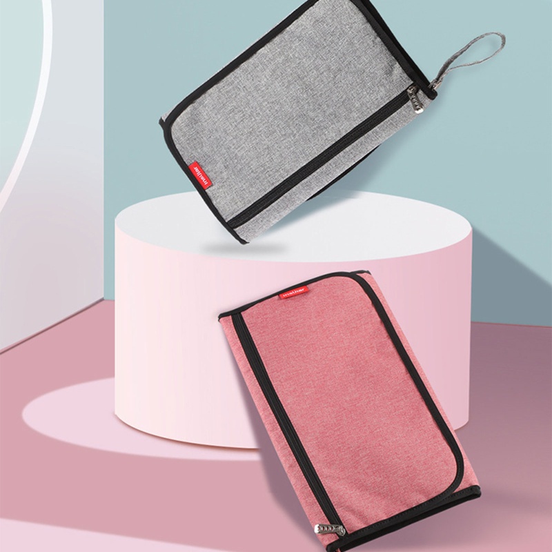 Tấm Lót Thay Tã Di Động Tiện Dụng Mang Theo Du Lịch Cho Bé Sơ Sinh 0-36 Tháng Tuổi