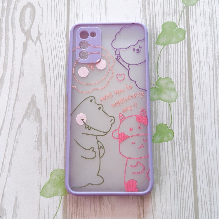 Ốp lưng nhám viền cao su Samsung A02s/SS A03S