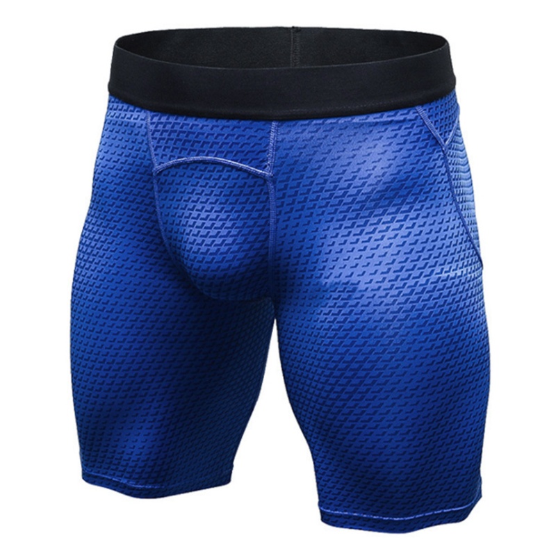 Xiangbao Quần Short Ôm Sát Thể Thao Tập Gym Nén Nhiều Lớp Cho Nam