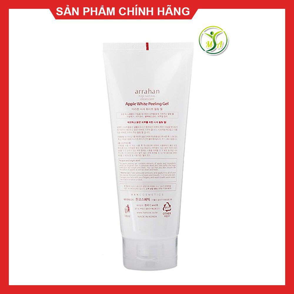 Gel tẩy da chết chiết xuất từ táo đỏ ARRAHAN Apple White Peeling