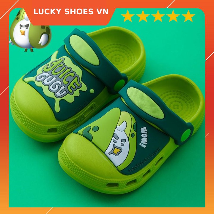 Dép sục cho bé trai chất liệu nhựa EVA siêu nhẹ chống trơn trượt - LUCKY SHOES VN [H5]