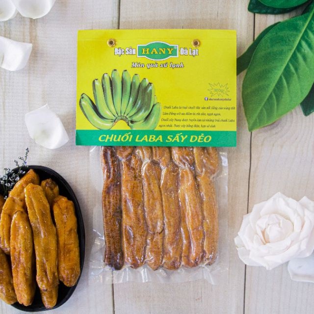 CHUỐI LABA SẤY DẺO ĐÀ LẠT loại ngon đặc biệt