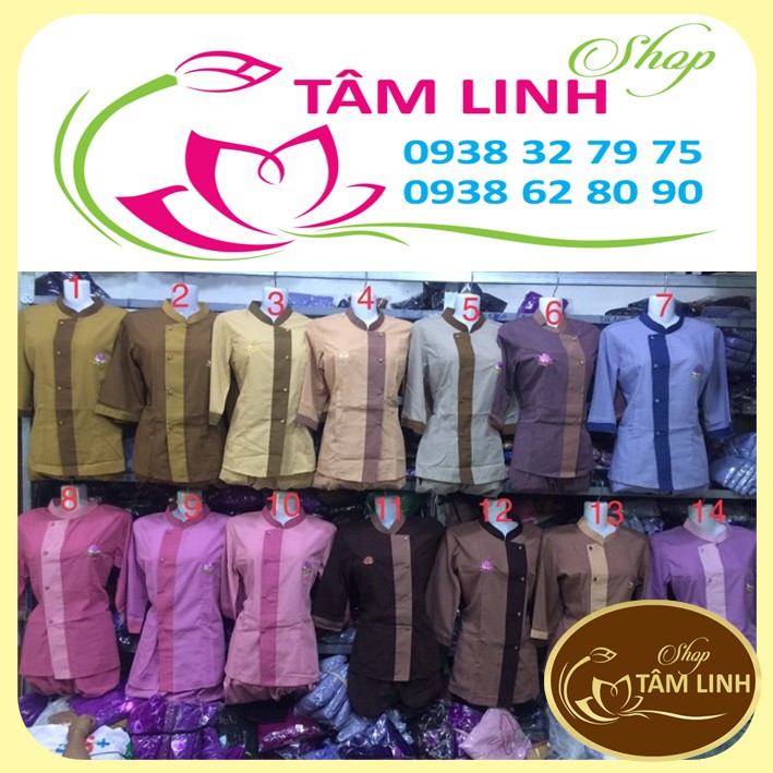 Đồ Lam Đi Chùa_Mẫu Lãnh Tụ Nữ