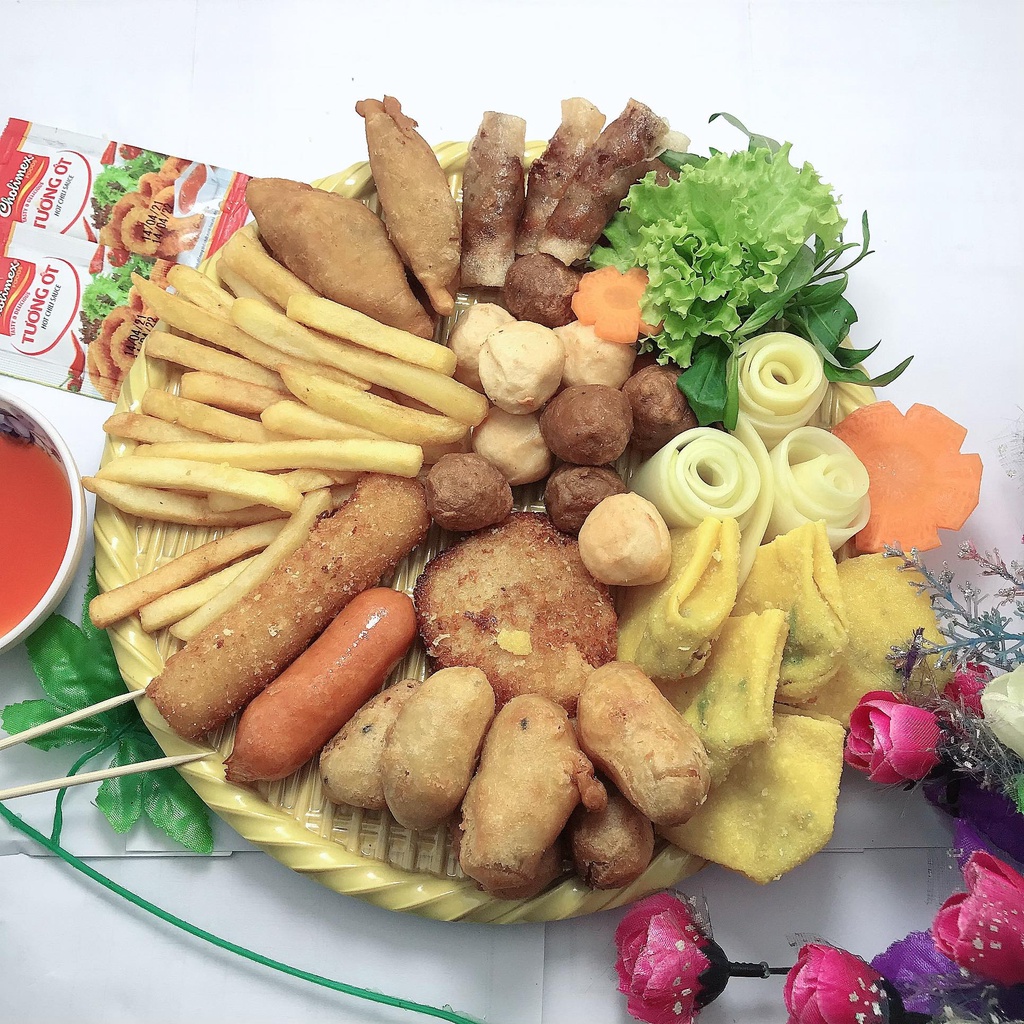 Ăn vặt Sét thập cẩm 10 món 500gr