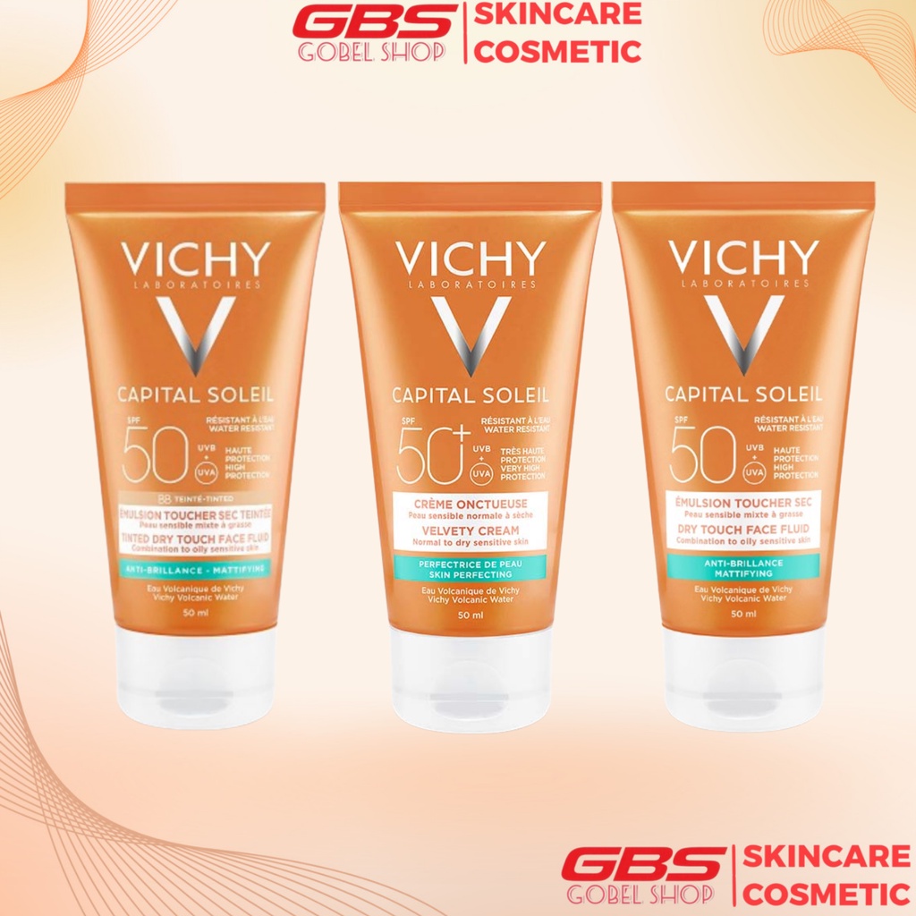 Kem Chống Nắng Vichy Capital Soleil Dry Touch SPF 50 UVA +UVB 50ml