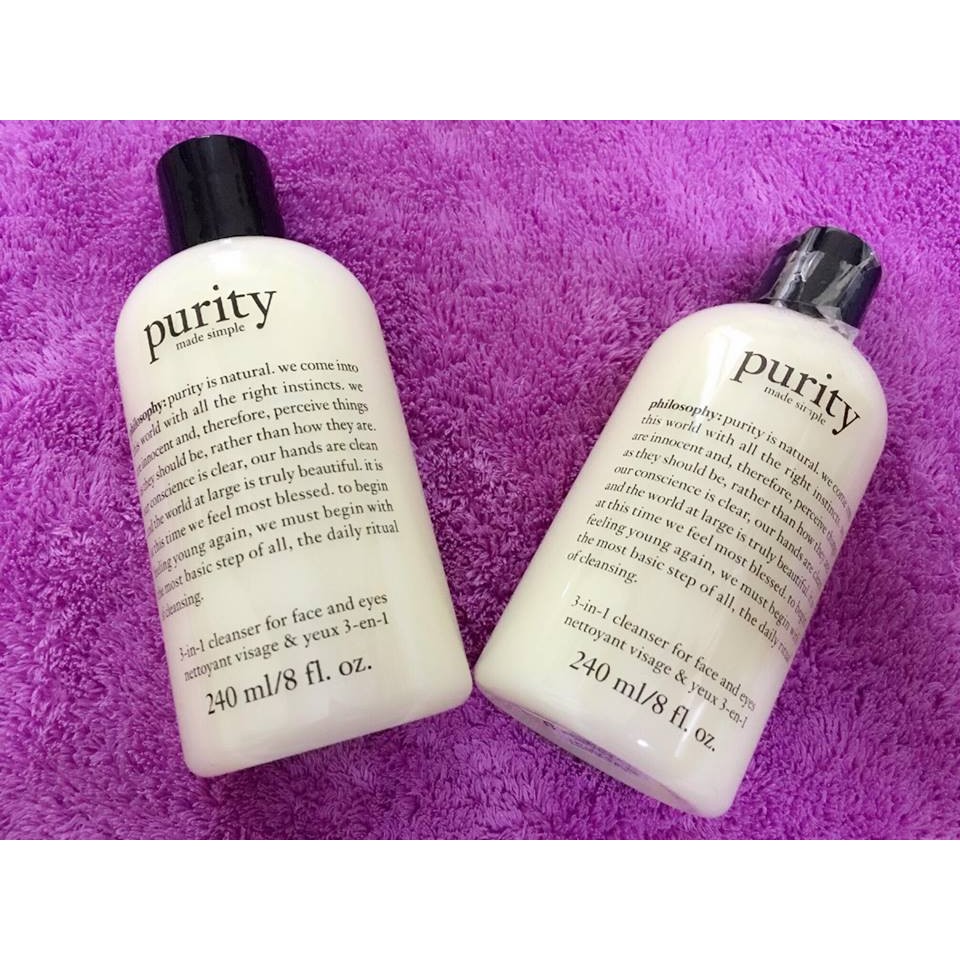 [Mã COS1904 giảm 8% đơn 300K] [Giá siêu tốt - Full 240ml] Sữa rửa mặt PURITY