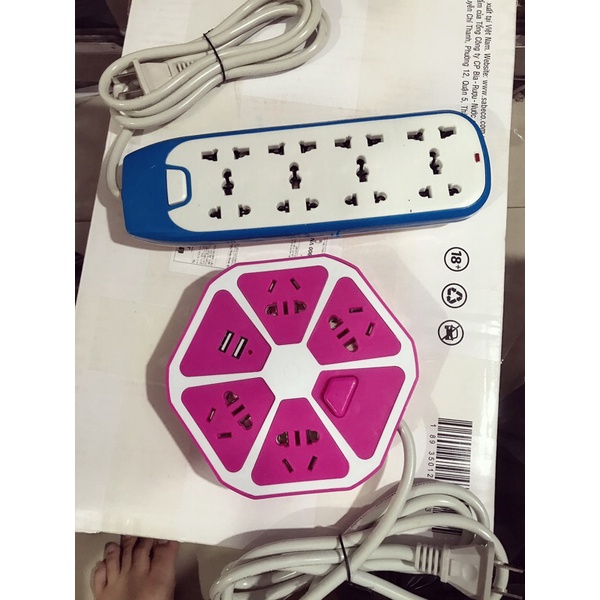 Ổ điện đa năng lục giác cắm được đầu USB