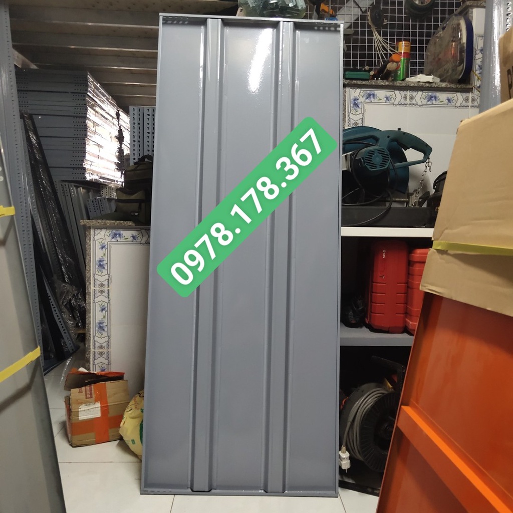 Mâm sàn lắp ráp kệ sắt V lỗ đa năng màu Xám - Dài 1.5m x rộng 60