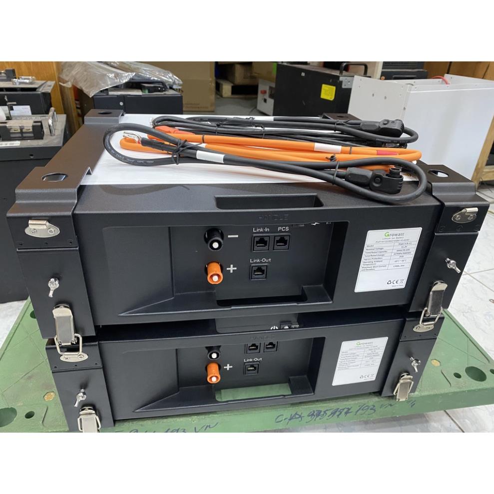 Pin Lithium Growatt 51.2V 65Ah Hope 3.3L-C1 3kwh