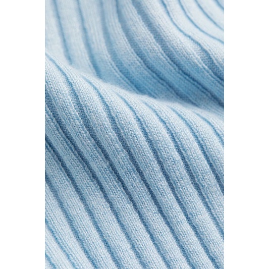 Áo polo nữ dài tay dáng croptop HM auth