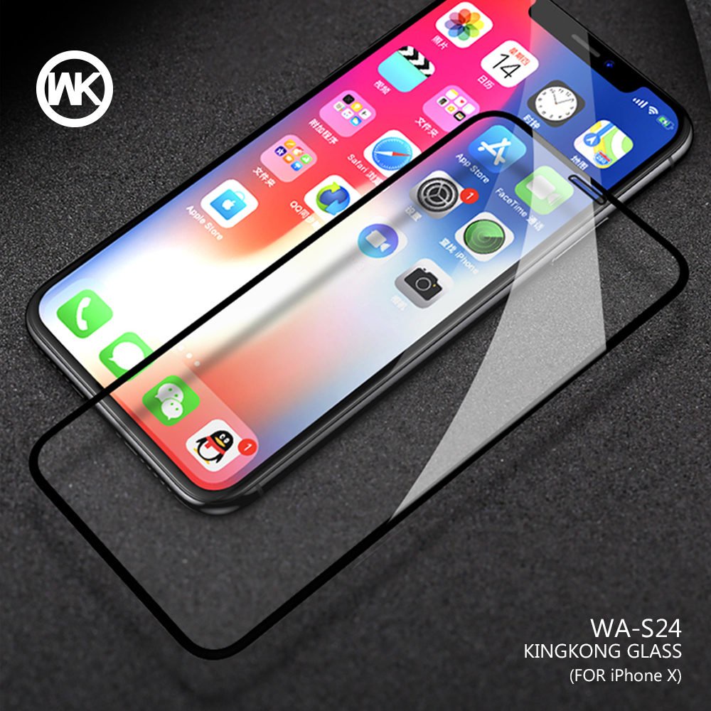 Kính cường lực KingKong chính hãng Full màn cho iphone 6/6s/7/7plus/8/8plus/plus/x/xs/11/11 Pro Max/12/12 Pro Max Sagopy