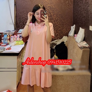 VÁY BẦU COTTON ĐẸP DÁNG SUÔNG