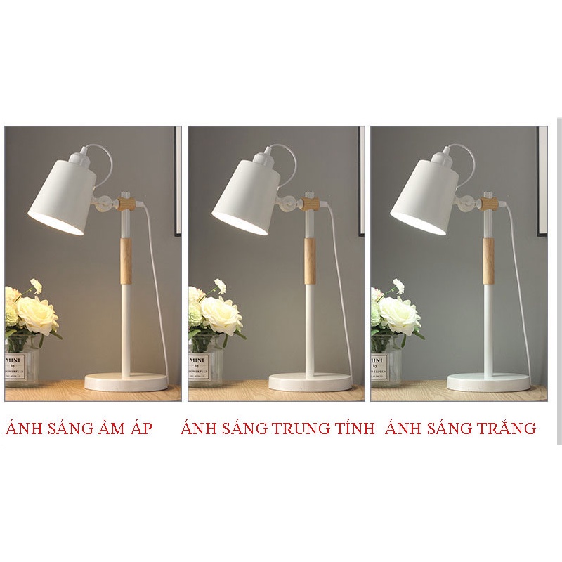 Đèn Led Để Bàn Học, Đèn bàn học ☀️Chống cận☀️ FDB01 kiểu dáng sang trọng, chống lóa mắt, tiết kiệm điện + Bóng đèn