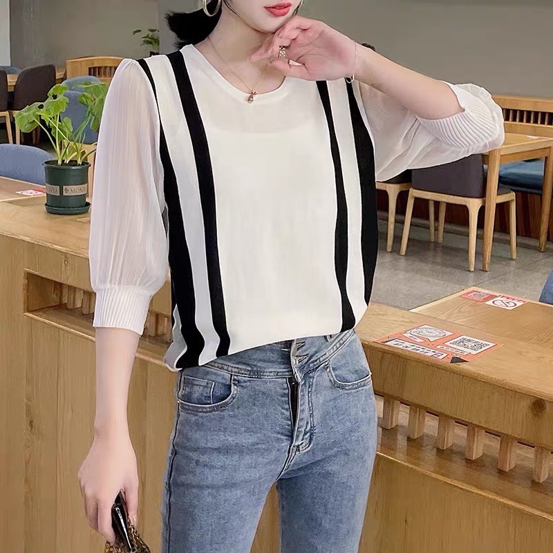 Áo Tay Voan Lỡ Hàng Quảng Chau