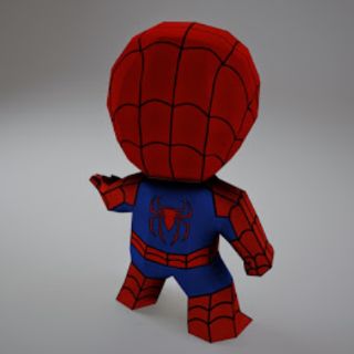 Mô hình giấy Chibi Spider-Man