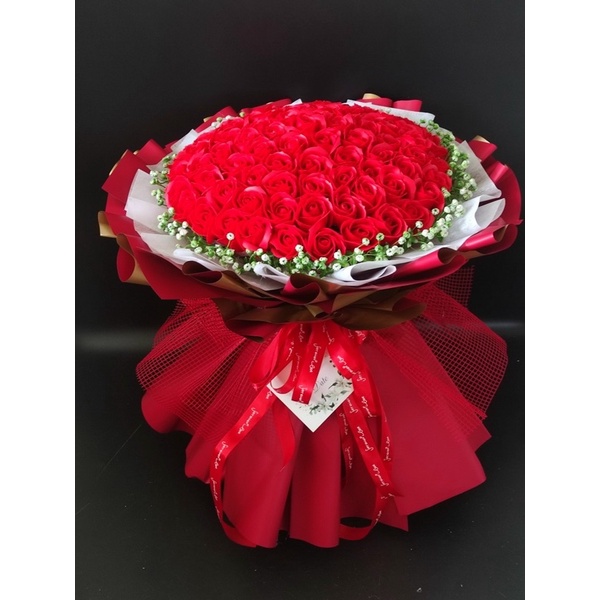 Hoa hoa hồng sáp loại đẹp (1 đầu bông), ảnh thật,quà tặng ngày lễ
