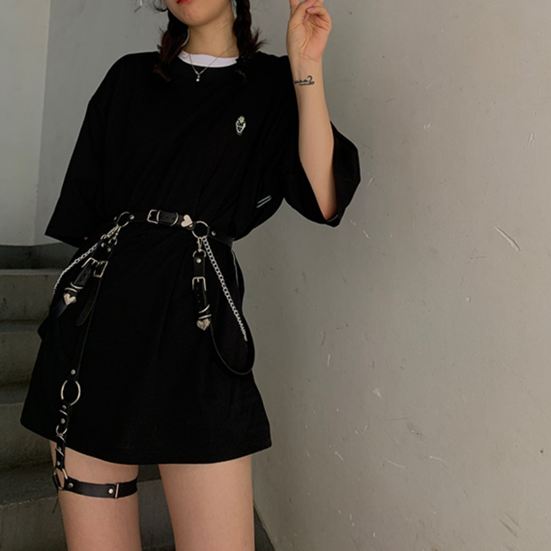Thắt Lưng Đeo Chân Phong Cách Punk Retro Cá Tính