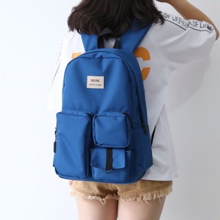 Balo Đi Học Nhiều Ngăn Phụ 2 Màu_Mã 140619