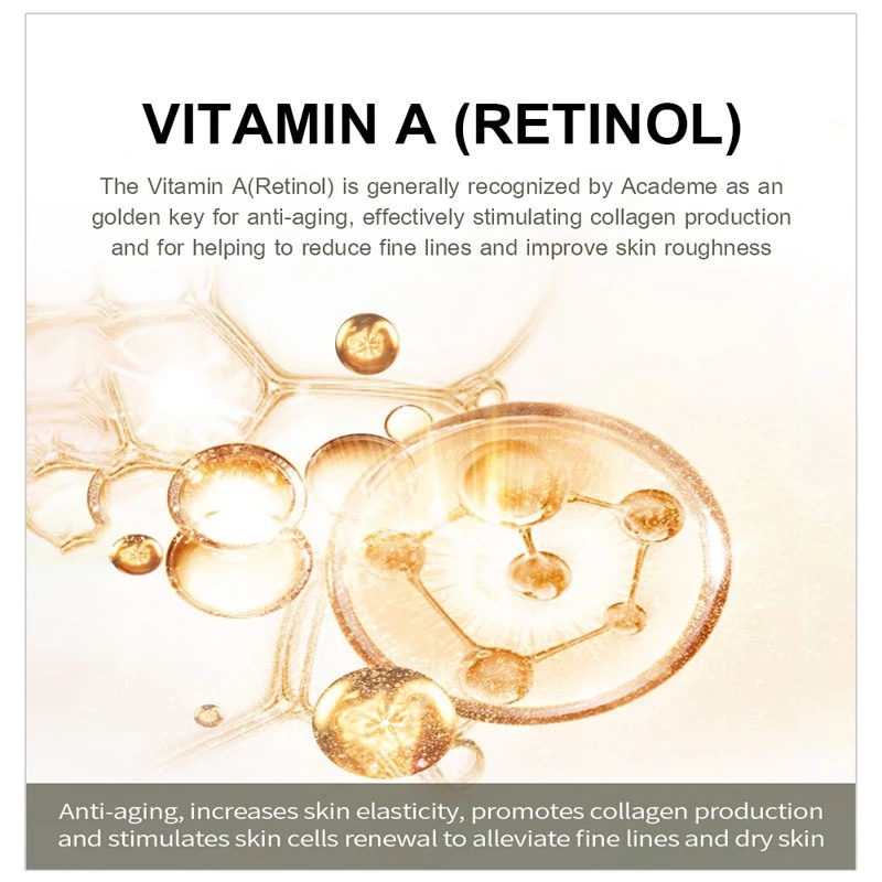 [Hàng mới về] Kem dưỡng da mắt VOVA 2.5% Retinol hoạt tính ngăn ngừa nếp nhăn làm giảm vết nứt nẻ