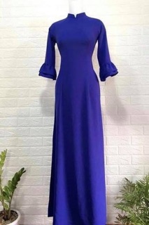 Áo dài tay cách điệu