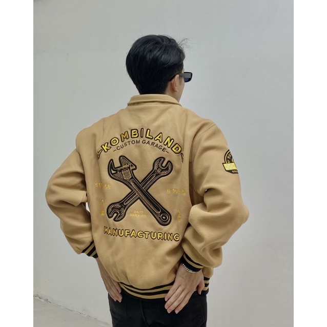 Kombiland áo khoác varsity Manufaturing